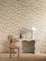 Tapeta haftowana geometria Casamance 76982344 Filandra Broderies - 100 cm szer.