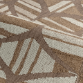 Tapeta haftowana geometria Casamance 76982548 Filandra Broderies - 100 cm szer.