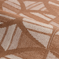 Tapeta haftowana geometria Casamance 76982650 Filandra Broderies - 100 cm szer.