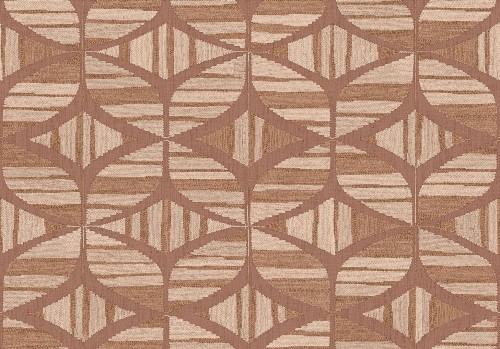 Tapeta haftowana geometria Casamance 76982752 Filandra Broderies - 100 cm szer.