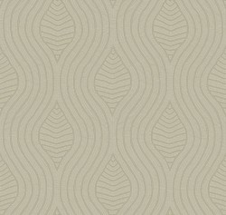 Tapeta falujący haft Casamance 76993160 Brodelia Broderies - 100 cm szer.