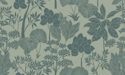 Tapeta roślinna Casamance 76900304 Inara Tressora - 106 cm szer.