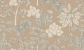 Tapeta roślinna Casamance 76902650 Inara Tressora - 106 cm szer.