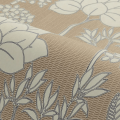 Tapeta roślinna Casamance 76902650 Inara Tressora - 106 cm szer.