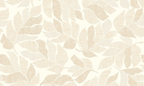 Tapeta liście Casamance 76910916 Lontara Tressora - 106 cm szer.