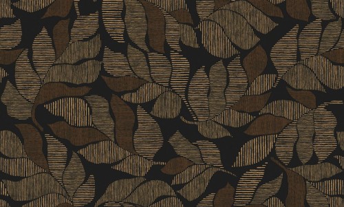 Tapeta liście Casamance 76911324 Lontara Tressora - 106 cm szer.