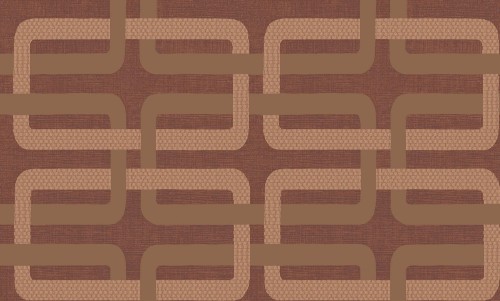 Tapeta geometryczna Casamance 76933058 Matjara Tressora - 106 cm szer.