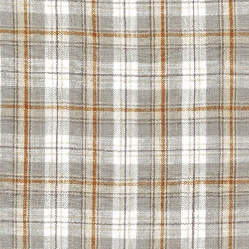 Tkanina w kratkę bawełniano-lniana Casamance 11110225 Silliage Vagabond