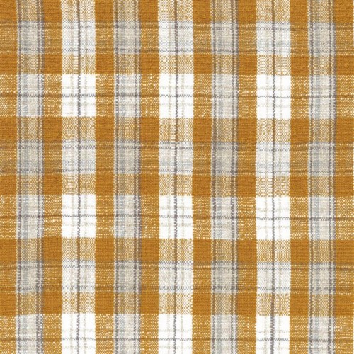 Tkanina w kratkę bawełniano-lniana Casamance 11110390 Silliage Vagabond