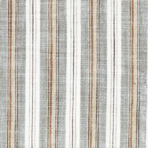 Tkanina w paski bawełniano-lniana Casamance 11130251 Vagabond