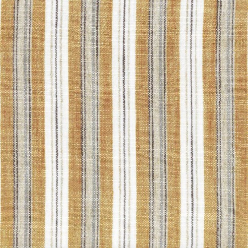 Tkanina w paski bawełniano-lniana Casamance 11130336 Vagabond