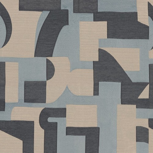 Tkanina zasłonowa z abstrakcyjnym wzorem Casamance 10530411 Influence Cafe Society