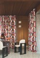 Tkanina dekoracyjna z haftem art deco Casamance 10550267 Cafe Society