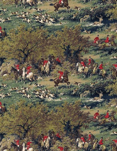 Tapeta w sceny polowania Carl Robinson CL71502 The Gentleman