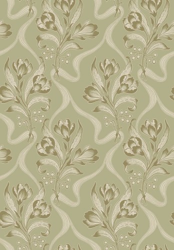 Tapeta kwiaty z wstążkami Boras Tapeter 8071 Jugendbukett Anno II