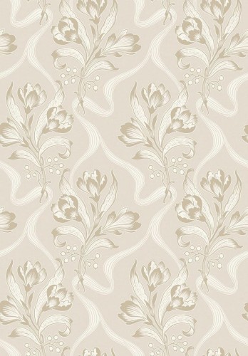 Tapeta kwiaty z wstążkami Boras Tapeter 8072 Jugendbukett Anno II