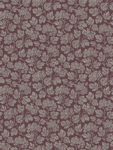 Tapeta roślinna z liśćmi i kwiatami Boras Tapeter 8079 Hagtorn Anno II