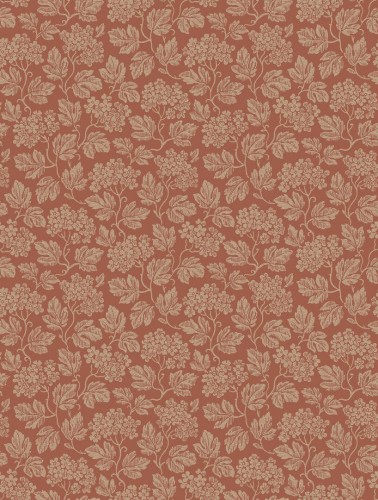 Tapeta roślinna z liśćmi i kwiatami Boras Tapeter 8081 Hagtorn Anno II