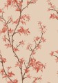 Tapeta akwarelowe liście i gałęzie Cole & Son 128/3017 Chinese Branch Classics Collection Vol.II