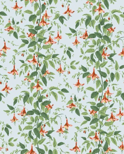 Tapeta liście i fuksje Cole & Son 128/6029 Fuchsia Classics Collection Vol.II