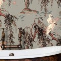 Tapeta żurawie i wierzby House of Hackney Zeus Eau de Nil