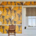 Tapeta żurawie i wierzby House of Hackney Zeus Ochre