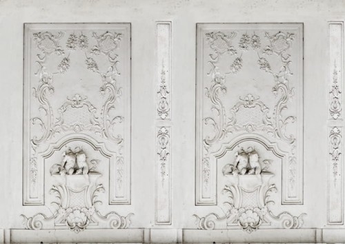 Fototapeta pałacowa ze zdobieniami Wall&Deco WDST1302 Stucco Contemporary
