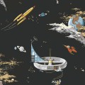 Tapeta kosmos i rakiety Boras Tapeter 8155 Space Adventure Fairyland