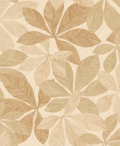 Tapeta liście Caselio WOD 106830010 Lignaria Woodline