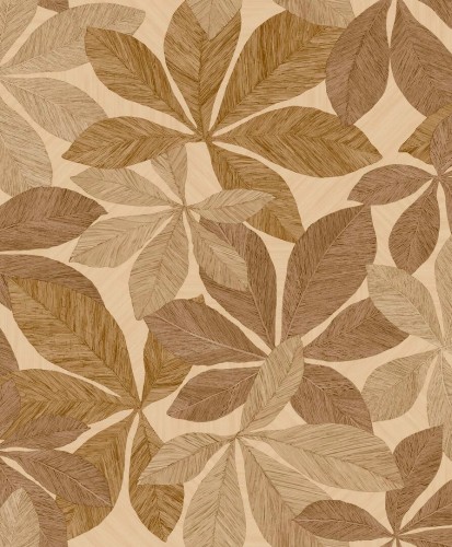 Tapeta liście Caselio WOD 106831026 Lignaria Woodline