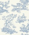 Tapeta wiejskie scenki rodzajowe Casadeco BTJD 201696202 Cadence Les Belles Toiles De Jouy 2