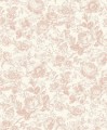 Tapeta róże angielskie Casadeco BTJD 201724101 Celestine Les Belles Toiles De Jouy 2