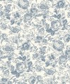 Tapeta róże angielskie Casadeco BTJD 201726505 Celestine Les Belles Toiles De Jouy 2