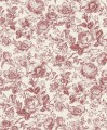 Tapeta róże angielskie Casadeco BTJD 201728558 Celestine Les Belles Toiles De Jouy 2