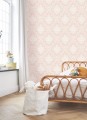 Tapeta barokowe ornamenty Casadeco BTJD 201744224 Pompadour Les Belles Toiles De Jouy 2