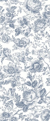 Tkanina róże Casadeco BTJD 201786017 Celestine Les Belles Toiles De Jouy 2