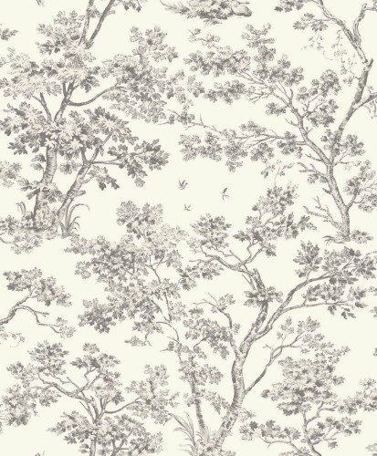 Tapeta drzewa Casadeco BTJD 81529889 Arbre Les Belles Toiles De Jouy 2