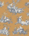 Tapeta sielankowe sceny Casadeco BTJD 87912606 Scene D'ete Les Belles Toiles De Jouy 2