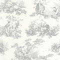 Tapeta sielankowe sceny Casadeco BTJD 87919103 Scene D'ete Les Belles Toiles De Jouy 2