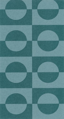 Tapeta koła i kwadraty Caselio KBO 104576000 Etendu Kitchen Box