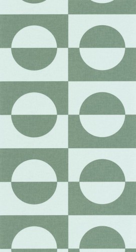 Tapeta koła i kwadraty Caselio KBO 104577007 Etendu Kitchen Box