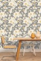 Tapeta słoneczniki i liście Caselio KBO 106880936 Sunflower Kitchen Box