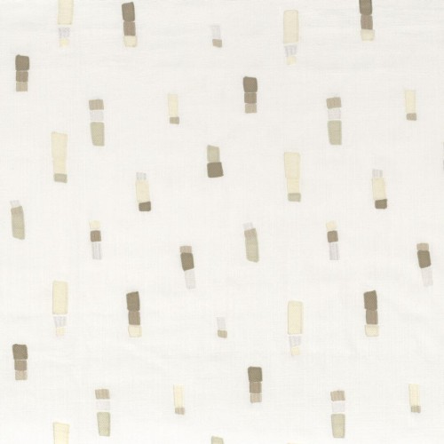 Tkanina dekoracyjna z akcentami haftu Camengo 12050154 Montpelier Hill Artist