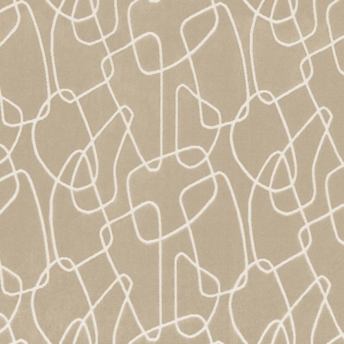 Tkanina aksamitna z graficznym wzorem Camengo 12090155 Bristol Artist