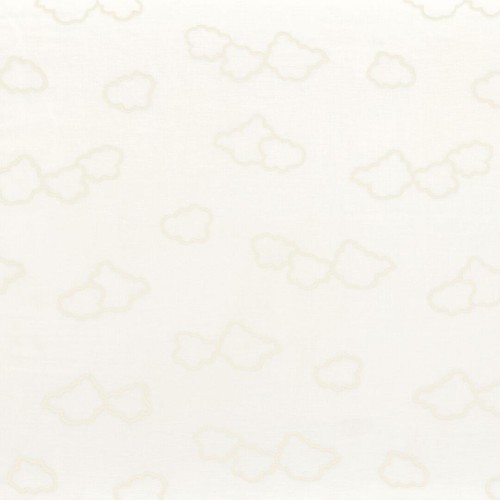 Tkanina haftowane chmurki Camengo 11940144 Grognon recycle Les Petits Reves - 288 cm szer.