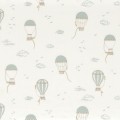 Tkanina haftowane balony na niebie Camengo 12510256 Misha Les Petits Reves