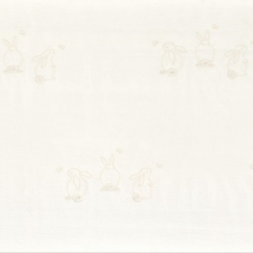 Tkanina haftowane króliczki Camengo 12590165 Eliott Les Petits Reves – 295 cm szer.