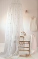 Tkanina haftowane ptaszki Camengo 12620134 Mia Les Petits Reves - 288 cm szer.