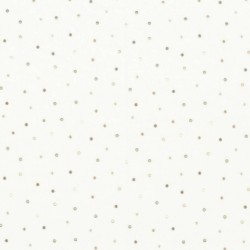 Tkanina haftowane kropeczki Camengo 45480275 Sage Les Petits Reves
