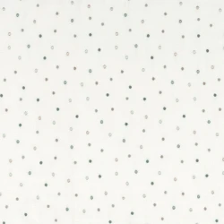 Tkanina haftowane kropeczki Camengo 45480387 Sage Les Petits Reves
